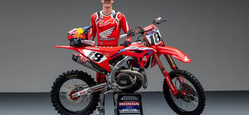 Honda: Jett Lawrence domina il circuito di Unadilla MX