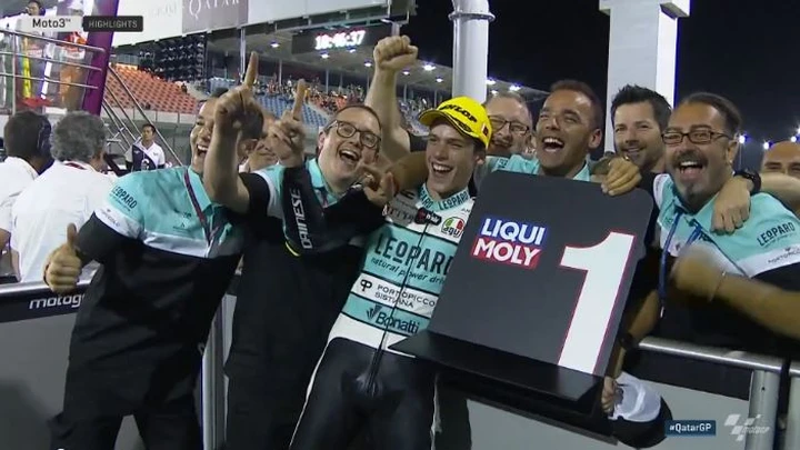 Moto3 Qatar 2017: vittoria per Joan Mir, 5° Fenati