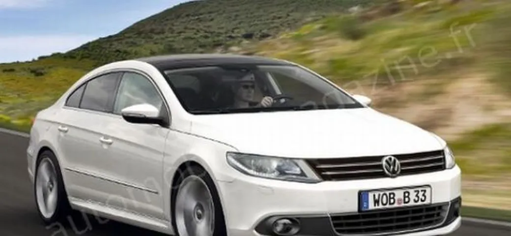 Volkswagen Passat CC: prima ricostruzione grafica del restyling