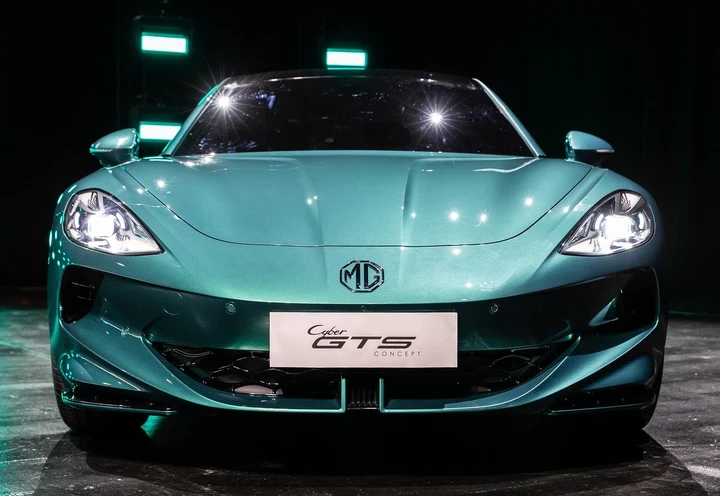 MG Cyberster GTS Concept frontale