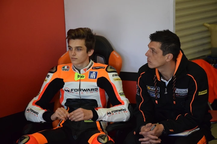 Test Moto2: progressi per Luca Marini e Baldassarri