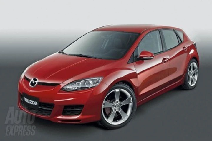 Nuova Mazda 3 - un rendering