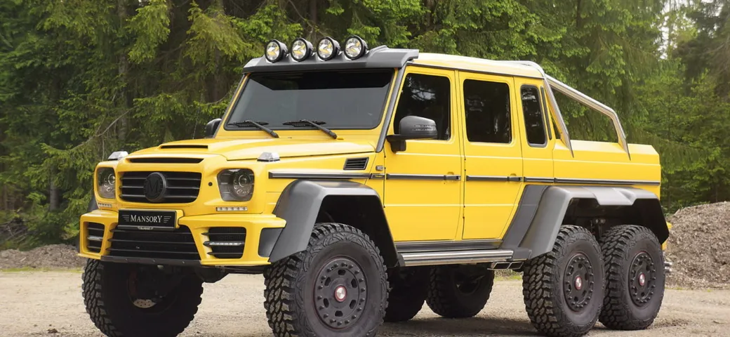 La Mercedes G 63 AMG 6x6 arriva a 828 cavalli