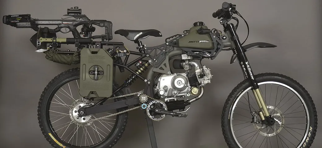 Motoped Survival Bike: moto o... coltellino svizzero?