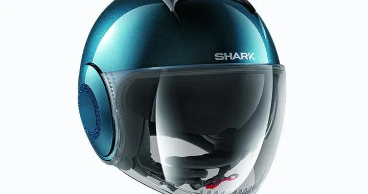 Casco moto Shark Nano Crystal con cristalli Swarovski