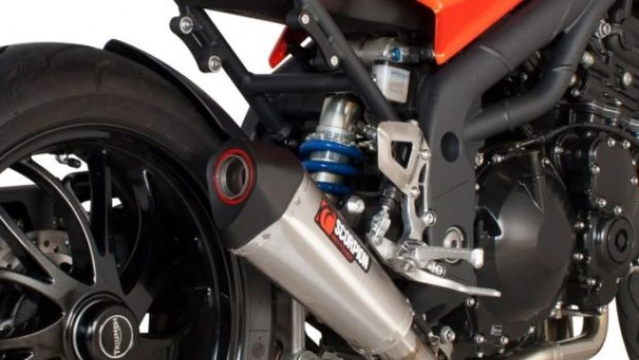 Scorpion: Silenzionatore Serket Taper per Speed Triple 1050 2008/2010