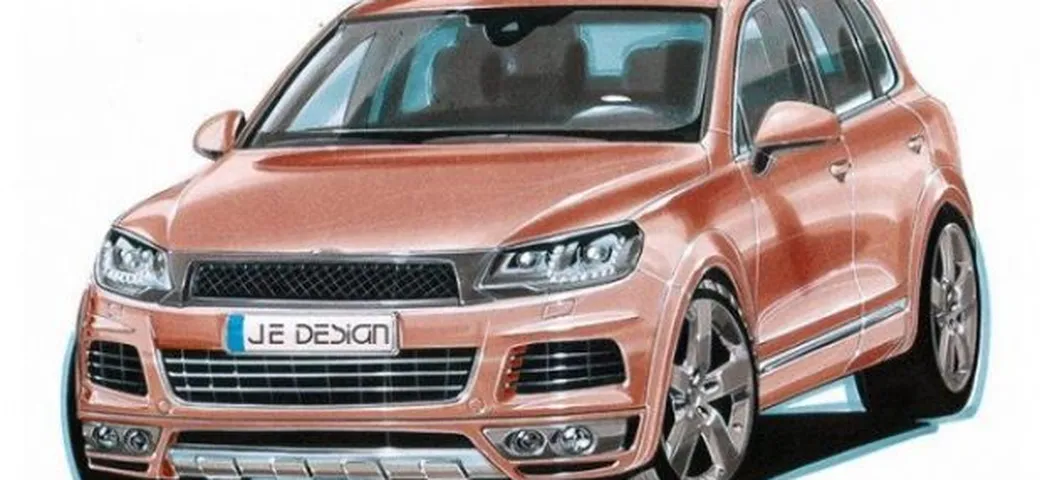 JE Design Volkswagen Touareg wide body conversion kit