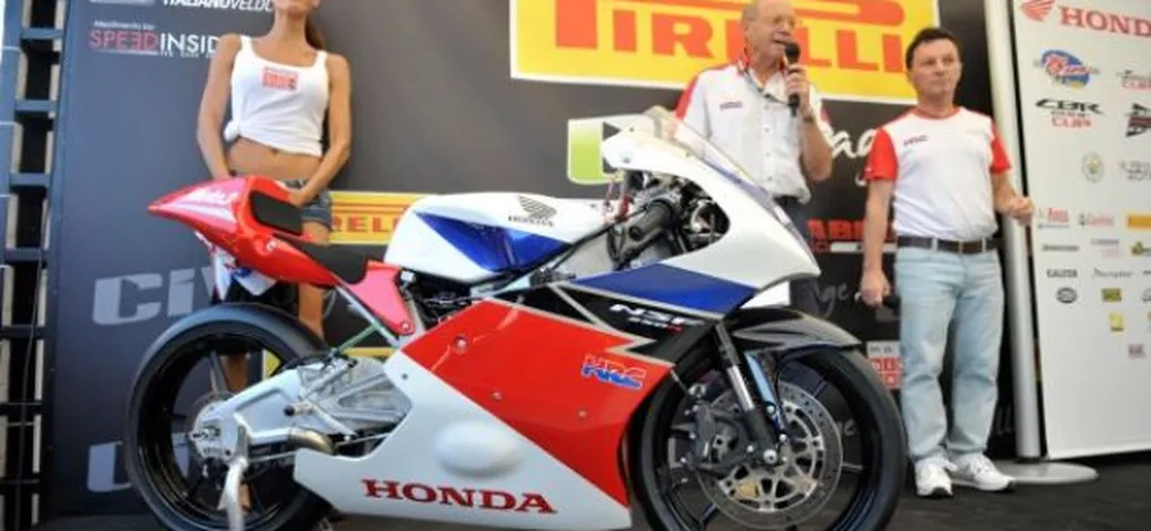 Honda NSF250R Moto3 al Mugello con Simoncelli e Gresini