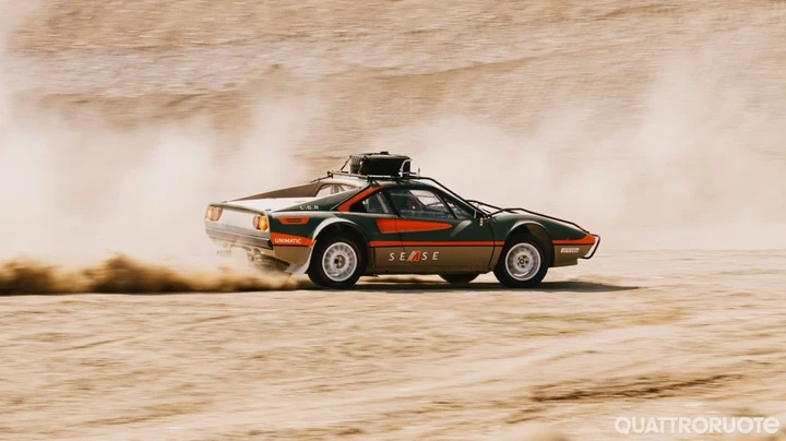 Ferrari 308 nel Safari Classic: Eugenio Amos sfida la leggenda nei rally africani
