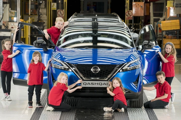 Nissan Qashqai: a Sunderland parte la produzione della terza generazione