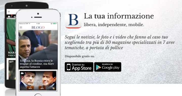 La nuova App Blogo disponibile per Android e iPhone iPad
