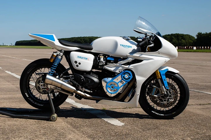 Una Thruxton R sovralimentata per Fogarty [Video]