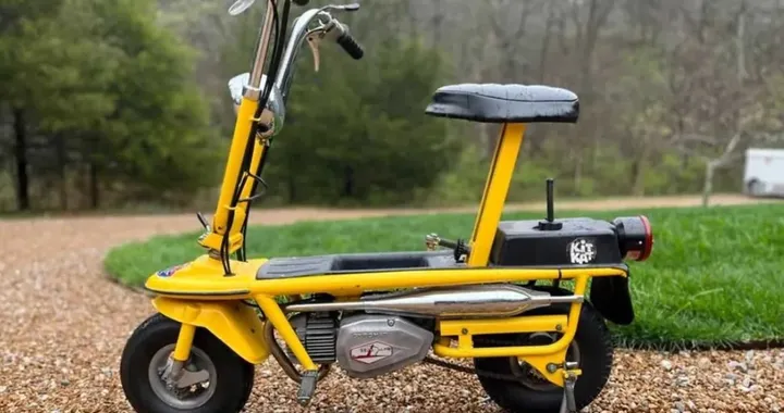 Italjet Kit Kat 1969: la motocicleta pieghevole dal design unico