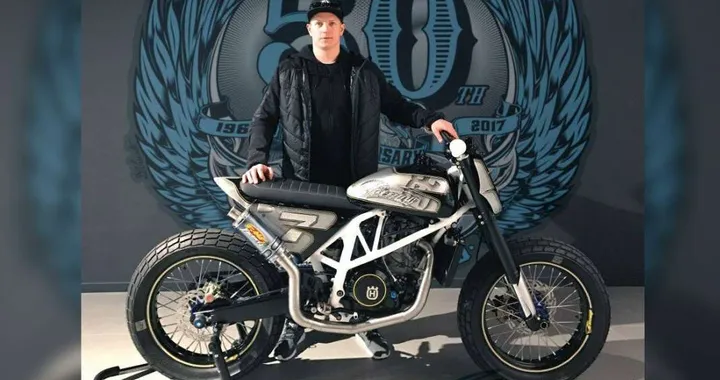 Husqvarna F1-690, la Flat Tracker per Kimi Raikkonen