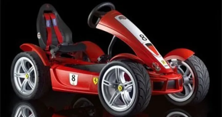 Ferrari FXX: anche a pedali