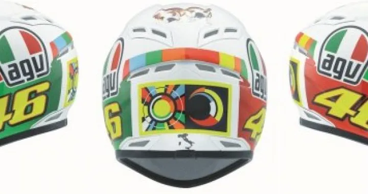 Novità AGV: edizione limitata del casco Valentino's Eye di Rossi