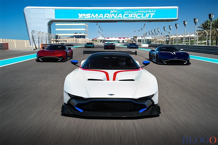 Aston Martin Vulcan: in pista ad Abu Dhabi