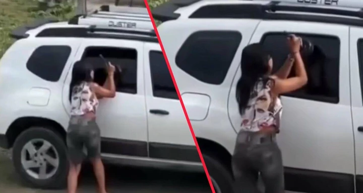 Adolescente usa una ventosa per rubare una Dacia Duster in 13 secondi