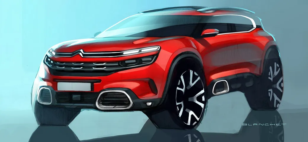 Citroen C5 Aircross al Salone di Shanghai 2017