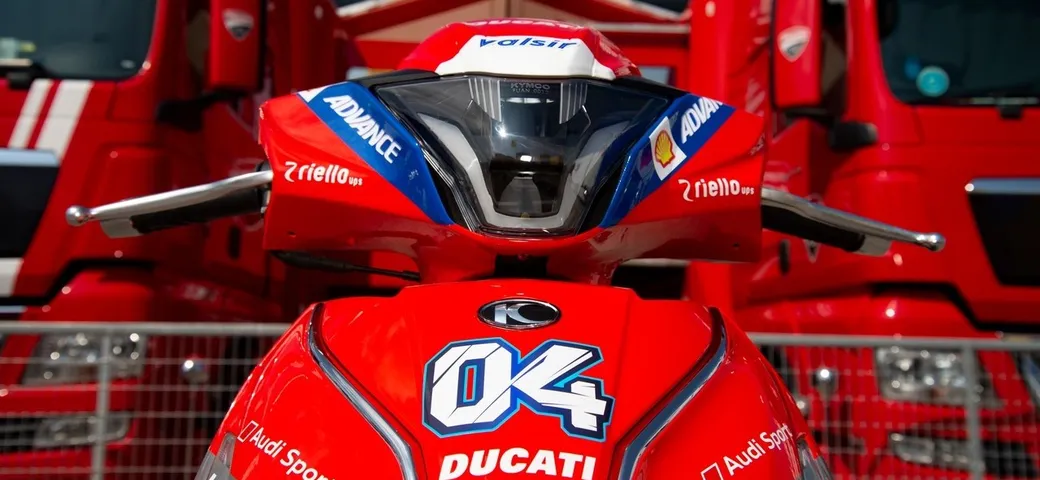 Nuovi scooter Kymco per Ducati Corse