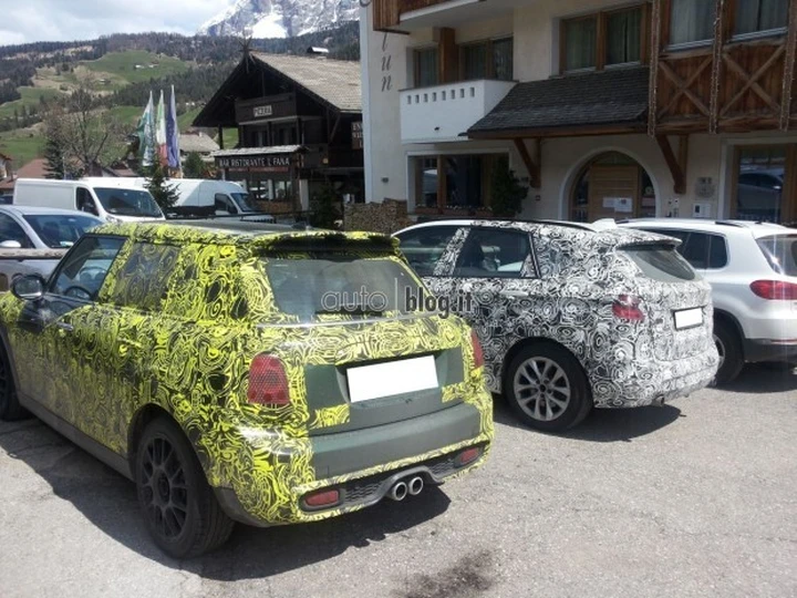 MINI cinque porte: la foto spia è del nostro lettore