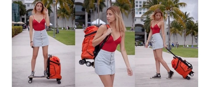 Movpack: skateboard elettrico integrato in uno zaino [Video]