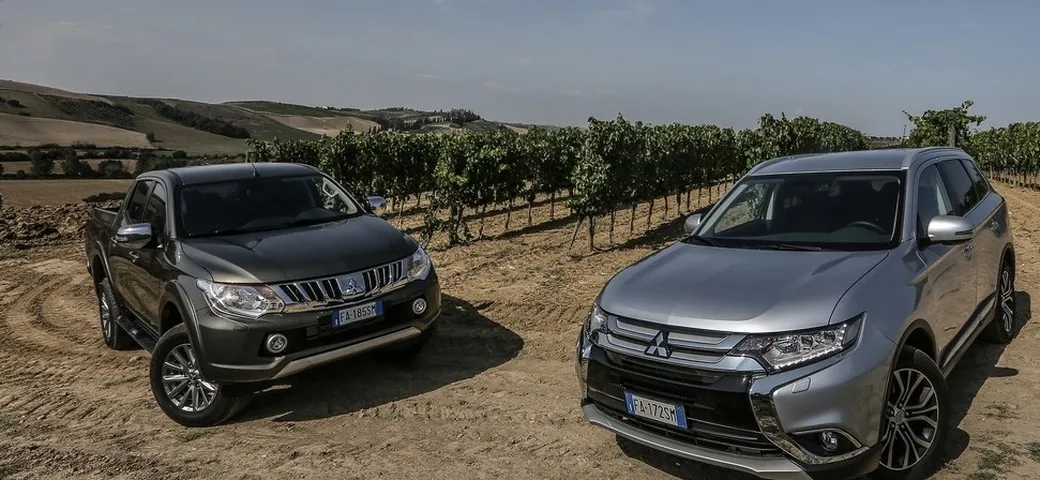 Mitsubishi Outlander e L200: primo contatto