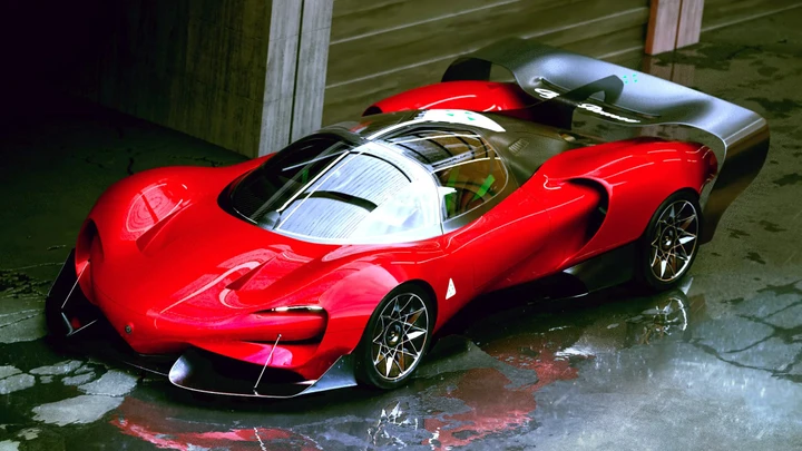 Alfa Romeo P7: ecco l'Hypercar ad idrogeno per il futuro del Biscione [RENDER]