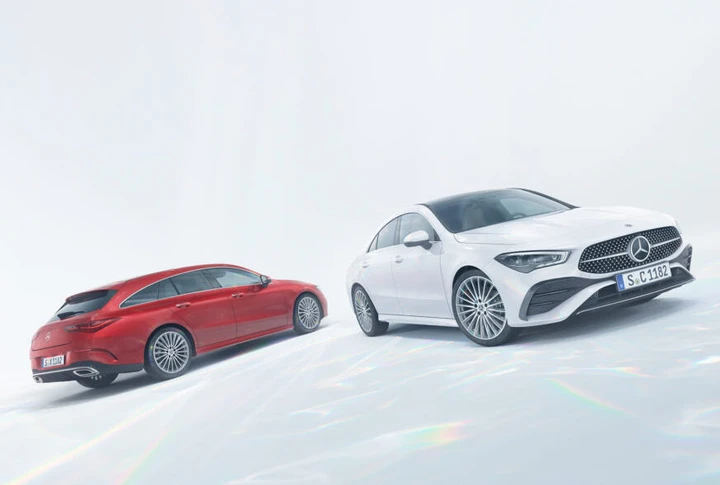 Mercedes CLA 2023: restyling per la Coupé e la Shooting Brake