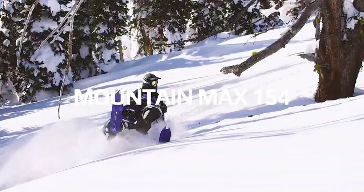 Yamaha Snowmobile Mountain Max 154