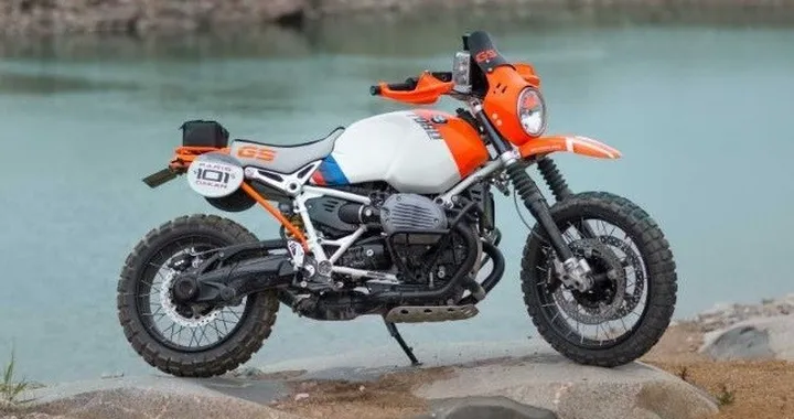 BMW Lac Rose Concept: la nineT in salsa Dakar anni '80