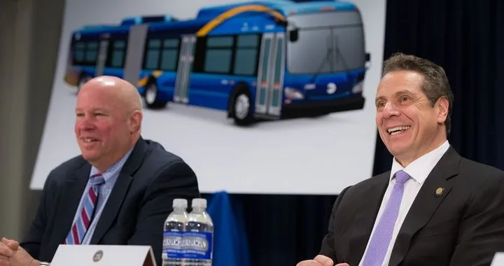 Cuomo: "i nuovi bus di New York sono come le Ferrari"