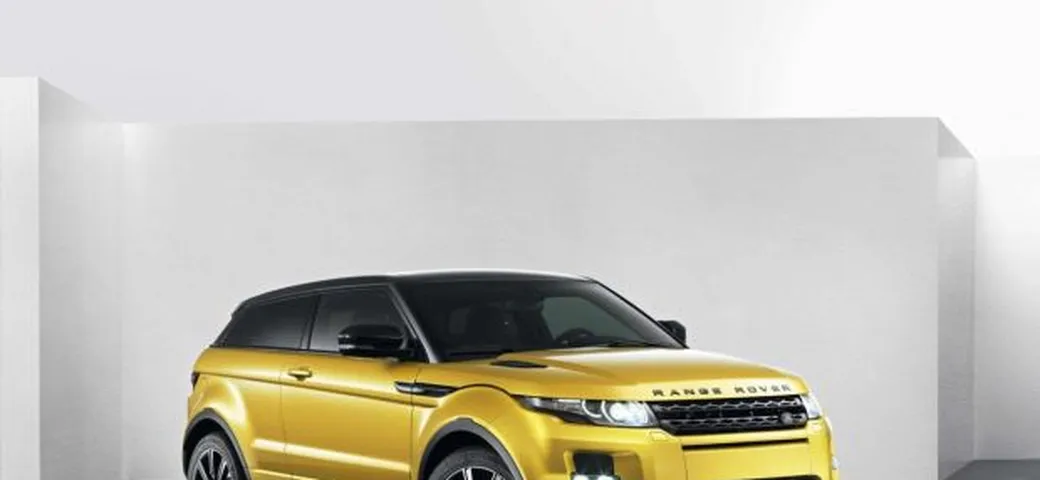 Range Rover Evoque Sicilian Yellow Limited Edition