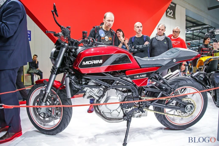 Moto Morini Milano, classica ispirata all'iconica 3½