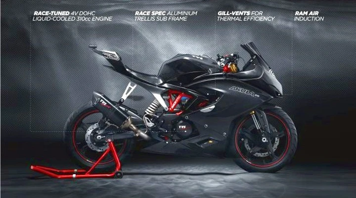 TVS Apache 300 2016: 'apripista' per una BMW S 300 RR?