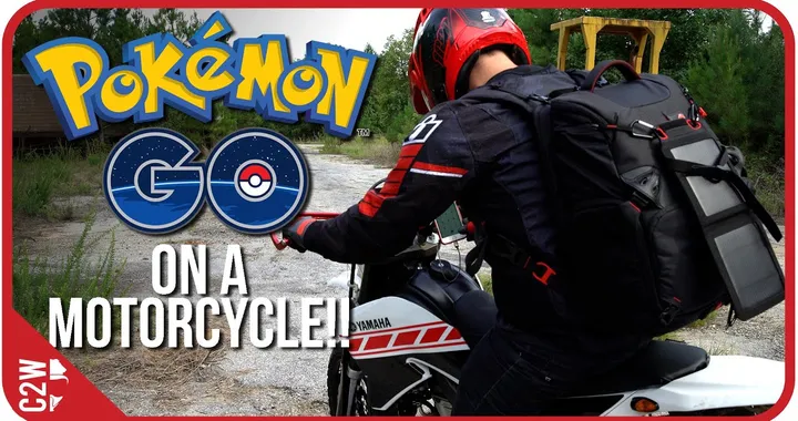 Come giocare a Pokemon Go su una motocicletta