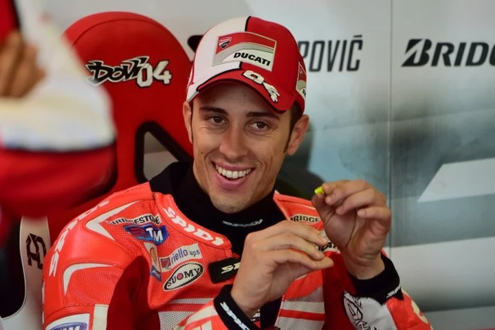 MotoGP Aragon 2014, Dovizioso in pista con la GP14.2 : 