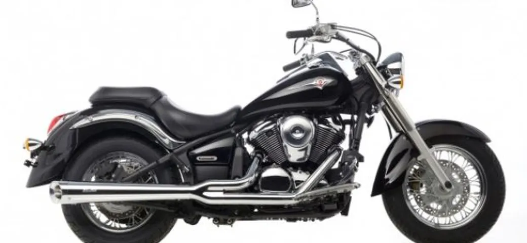 Scarico SilverTail Blackjack per Kawasaki VN 900 Classic ie 2010