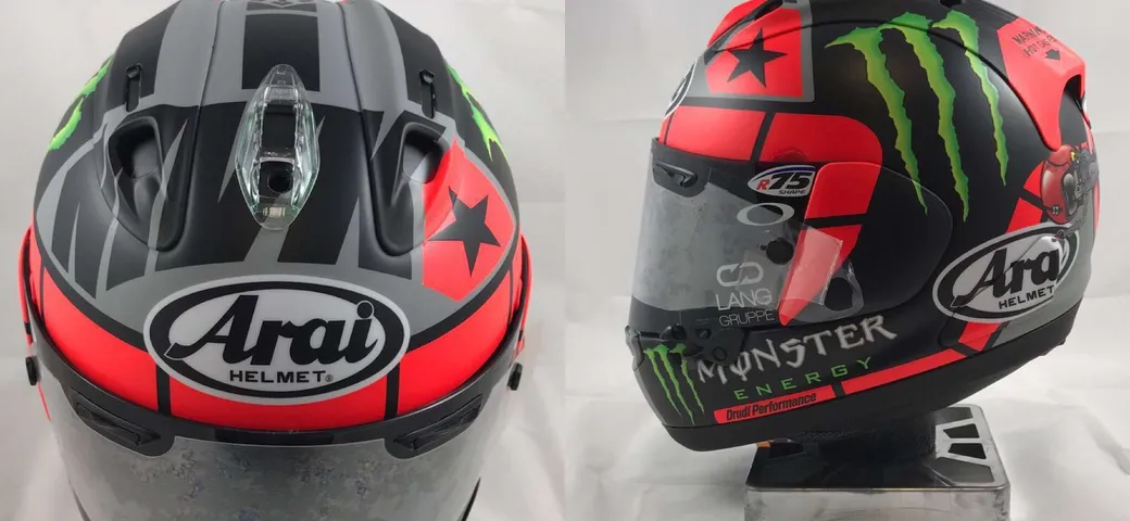 Maverick Viñales: svelato su Instagram il casco 2017!
