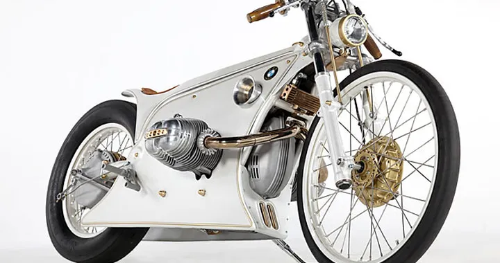 BMW R80 Turbo "White Phantom" by Kingston Customs