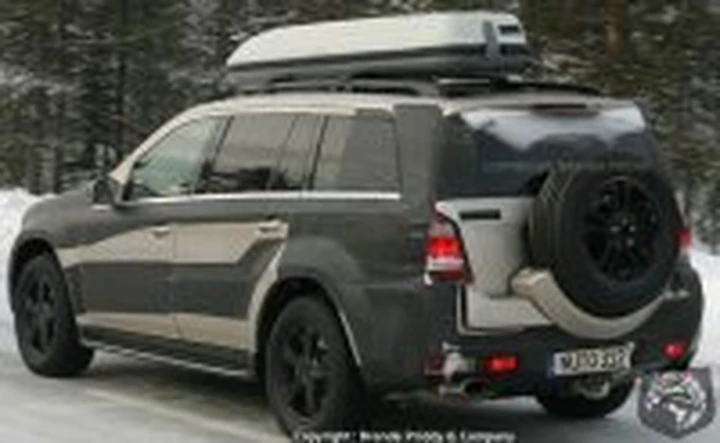 Spy-shot Classe G Mercedes