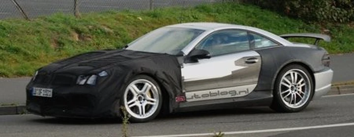 Nuove foto spia: Mercedes SL Black Series? SLC? McLaren?