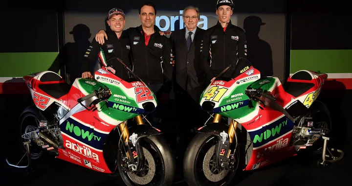 MotoGP 2017: Aprilia Racing Gresini Team svelato a Noale [Foto]