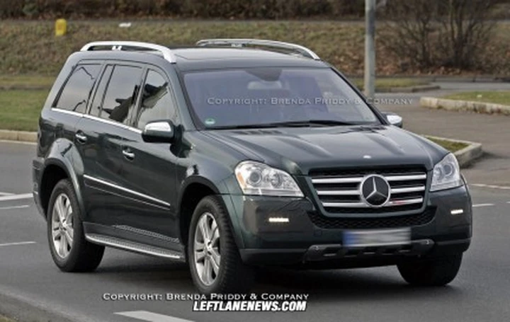 Mercedes Classe Gl: ancora foto del facelift
