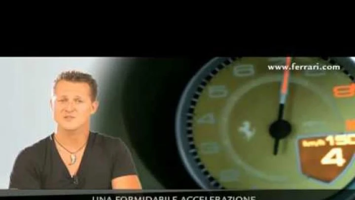 Ferrari 458 Italia: Michael Schumacher parla delle prestazioni