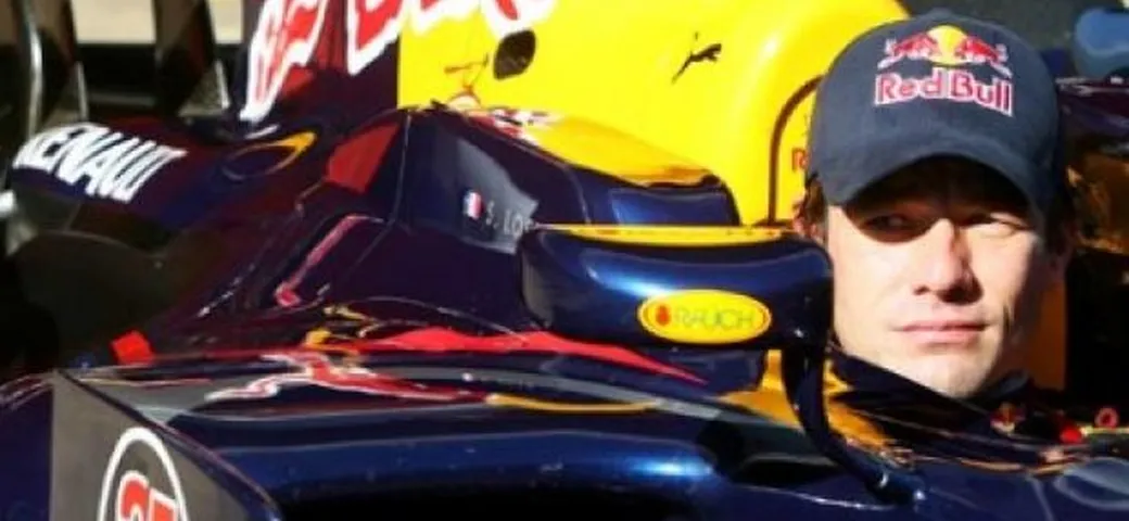 Sebastien Loeb in pista con una GP2, in attesa della F1
