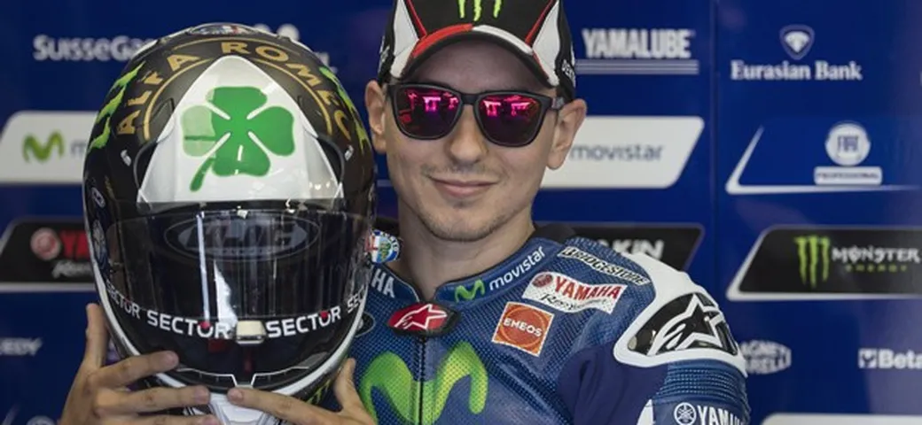 Jorge Lorenzo ha in testa il Quadrifoglio Verde