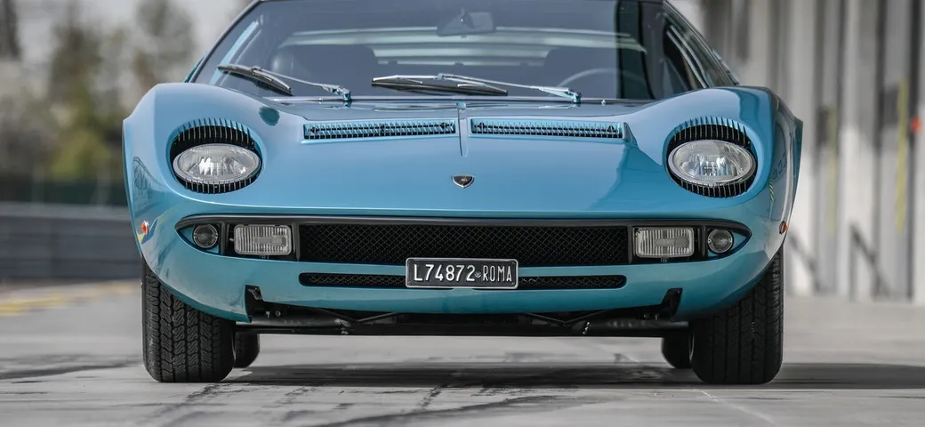 Lamborghini Miura di Little Tony al Concorso d'Eleganza Villa d'Este