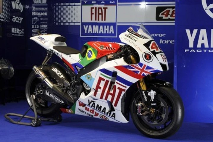 Nuova livrea per la Yamaha M1 di Jorge Lorenzo a Valencia