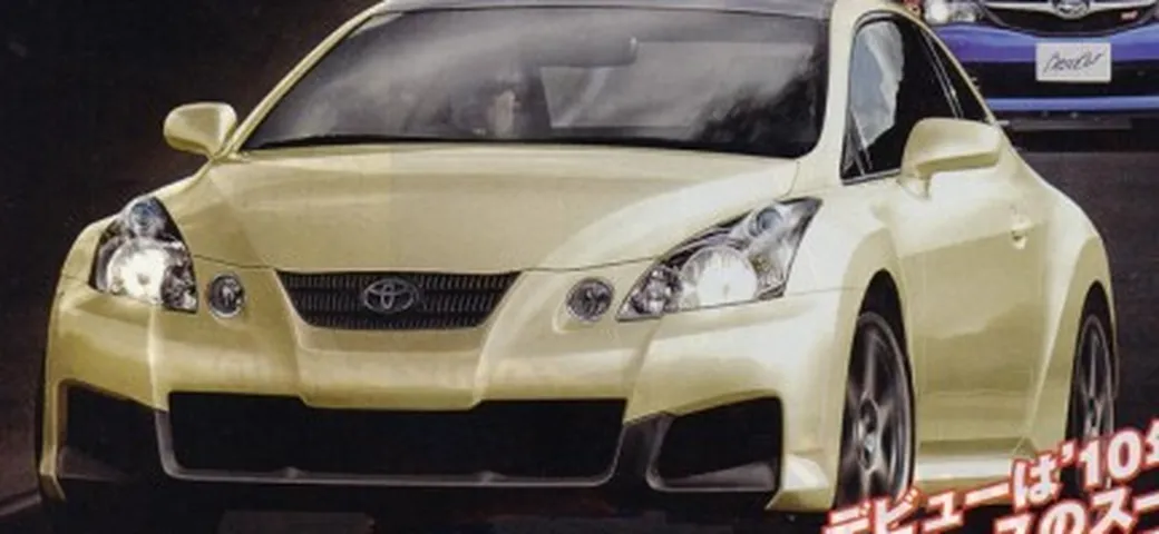 Nuova Toyota Celica: i cavalli li 